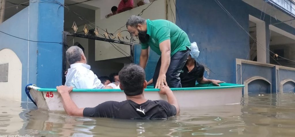 Rescue work in Tolichowki